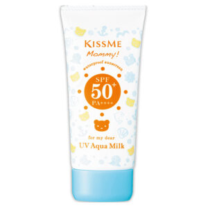 Sữa Chống Nắng Kissme Cho Bé Từ 6 Tháng Tuổi Mommy UV Aqua Milk 50g SPF 50+ PA++++ - Hàng Nhật nội địa