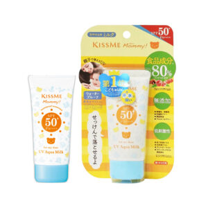 Sữa Chống Nắng Kissme Cho Bé Từ 6 Tháng Tuổi Mommy UV Aqua Milk 50g SPF 50+ PA++++ - Hàng Nhật nội địa