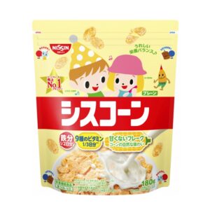 Ngũ cốc dinh dưỡng cho bé Nissin Ciscorn Plain vị bắp 180g