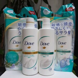 Set 2 gội xả DOVE chiết xuất hương thảo - Hàng Nhật nội địa