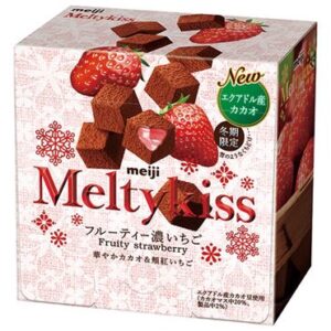 Socola Meiji Meltykiss Fruity Strawberry 60g (dâu tây) - Hàng Nhật nội địa