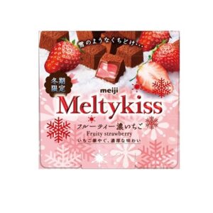 Socola tươi Meiji Melty Kiss Premium nhân dâu tây - Hàng Nhật nội địa