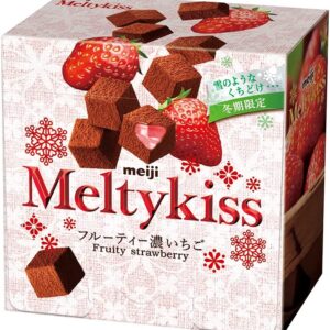 Meiji Meltykiss Fruity Strawberry (vị dâu tây) 60gr - Hàng Nhật nội địa