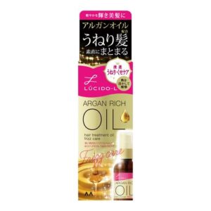 Dầu dưỡng tóc bóng mượt LUCSIDO-L ARGAN RICH OIL màu vàng ( dưỡng ẩm chuyên sâu) mẫu mới - Hàng Nhật nội địa