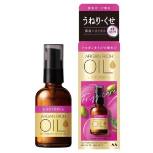 Dầu dưỡng tóc bóng mượt LUCSIDO-L ARGAN RICH OIL màu vàng ( dưỡng ẩm chuyên sâu) mẫu mới - Hàng Nhật nội địa