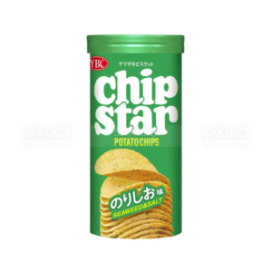 Khoai tây chiên Chip Star vị rong biển màu xanh lá - Hàng Nhật nội địa