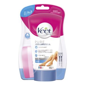 Kem Tẩy Lông Veet Pure 150g Xanh Lá Dùng Được Cho Da Nhạy Cảm