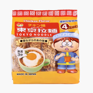 Mì ăn liền Tokyo Noodle Chicken Flavour vị Gà 112g (4 miếng*28g) - Hàng Nhật nội địa