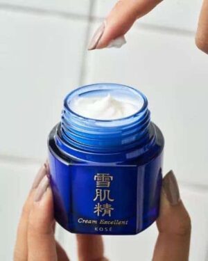 Kem Dưỡng Trắng Và Phục Hồi Da Ban Đêm Kose Sekkisei Cream Excellent 50g - Hàng Nhật nội địa