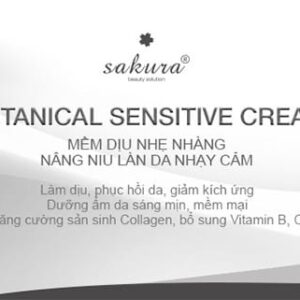 Kem dưỡng dành cho da nhạy cảm Sakura Botanical Sensitive Cream 30g