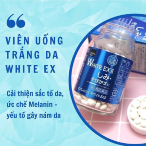 Viên Uống Trắng Da, Hỗ Trợ Trị Nám Matsukiyo White EX II 270 Viên - Hàng Nhật nội địa