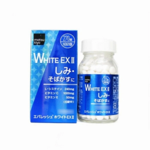 Viên Uống Trắng Da, Hỗ Trợ Trị Nám Matsukiyo White EX II 270 Viên - Hàng Nhật nội địa