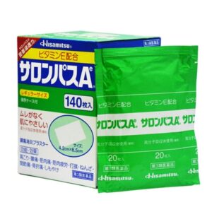 Cao dán giảm đau xương khớp Salonpas Hisamitsu 140 miếng - Hàng Nhật nội địa