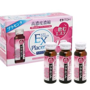 Nước uống tinh chất nhau thai Itoh EX Placenta (Hộp 10 chai x 50ml)