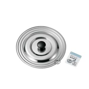 Vung nồi chảo inox 3 kích cỡ 16-18-20cm Echo - Hàng Nhật nội địa