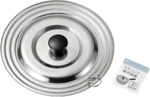 Vung nồi chảo inox 3 kích cỡ 16-18-20cm Echo - Hàng Nhật nội địa