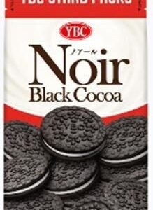 Bánh quy cacao đen YBC Noir Black Cocoa 190g - Hàng Nhật nội địa