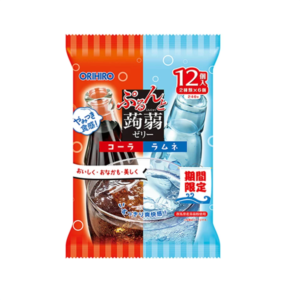 Thạch Orihiro mix vị ramune, coca 240g - Hàng Nhật nội địa