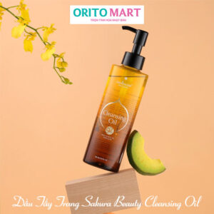 Dầu Tẩy Trang Sakura Beauty Cleansing Oil 97% Thiên Nhiên 150ml Nhật Bản