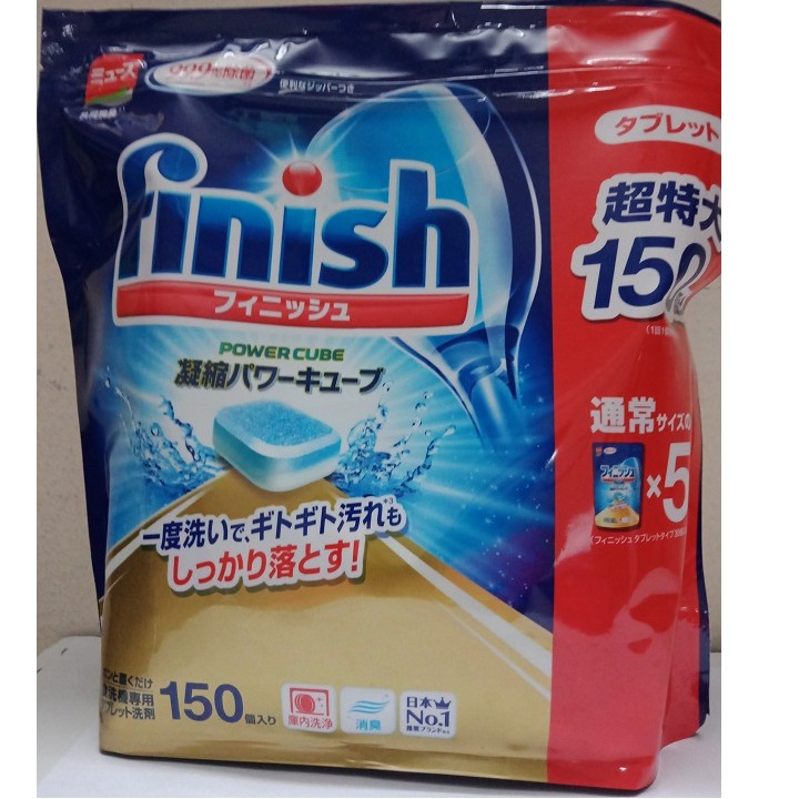 sỉ ,lẻ ) Viên rửa bát Finish túi 150 viên Nhật bản | Shopee Việt Nam