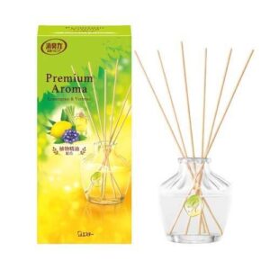 Tinh dầu thơm phòng Sawaday hương Premium Aroma Lemongrass & Verbena 70ml - Hàng Nhật nội địa