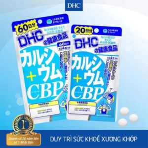 DHC- Viên Uống Bổ Sung Canxi + CBP Nhật Bản 30 Ngày (120 Viên)