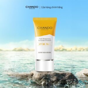 Sữa chống nắng hỗ trợ dưỡng trắng Chando Himalaya 40ml chứa niacinamide hàng chính hãng