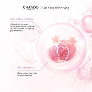 Bộ đôi dung dịch & kem dưỡng Chando Himalaya mờ thâm nám hỗ trợ dưỡng trắng