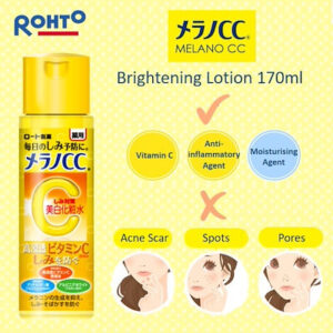 Nước hoa hồng CC Melano Rohto Lotion trắng da trị thâm nám tàn nhang 170ml