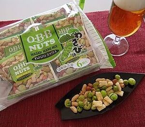 Đậu phộng vị wasabi mame mix 120gr - Hàng Nhật nội địa