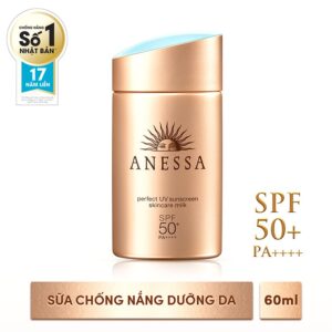 Sữa chống nắng bảo vệ hoàn hảo Anessa 60ml - Hàng Nhật nội địa