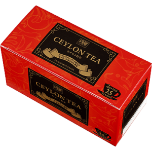 Hồng trà túi lọc Ceylon Tea - Hộp 25 gói x 2g- Hàng Nhật nội địa