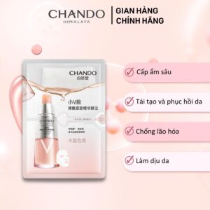 Chando Himalaya Resilience Rebuild mặt nạ làm tươi mới hỗn hợp đặc sắc và làm săn chắc da trong vòng 15 phút