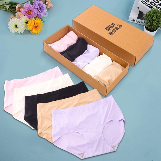 sét 5 cái quần chip muji xuất nhật | Shopee Việt Nam