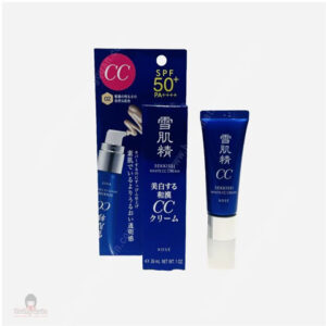 KOSE- Kem trang điểm CC Kose Sekkisei White Cream SPF 50 PA+++ Tone 02 ( Màu Tự Nhiên)