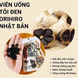 ORIHIRO- Tỏi đen tăng cường sức đề kháng 180 viên ( 45 ngày)