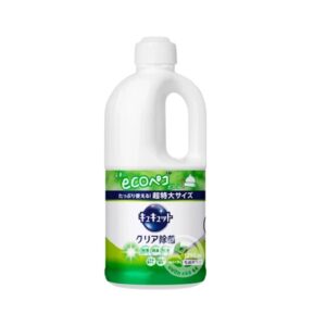 Nước Rửa Chén Bát Đậm Đặc Kyukyuto KAO Hương Trà Xanh 1250ml Nhật Bản ( New 2024) - Hàng Nhật Nội Địa