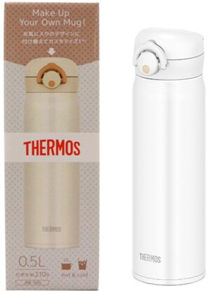 Bình giữ nhiệt Thermos JNL-502 SKY 500ml màu kem- Hàng Nhật nội địa