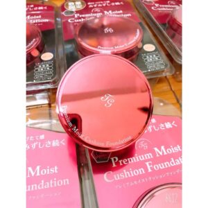 Phấn nước Premium Moist Cushion Foundation màu hồng -  Hàng Nhật nội địa