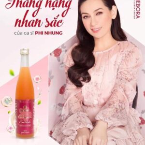 Nước Uống Đẹp Da Thơm Cơ Thể Hebora Collagen Enrich 500ml Nhật Bản - Hàng Nhật nội địa