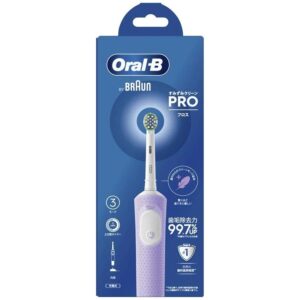 Bàn chải đánh răng BRAUN Oral B Sumizumi Clean D103 (3 chế độ) màu tím - Hàng Nhật nội địa