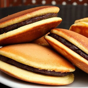 Bánh Doremon Dorayaki nhân đậu đỏ hạt dẻ 300g