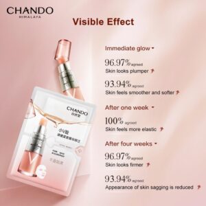 Chando Himalaya Resilience Rebuild mặt nạ làm tươi mới hỗn hợp đặc sắc và làm săn chắc da trong vòng 15 phút