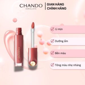 Son kem lì mịn như nhung p01 đào Chando Himalaya 2.4ml hàng chính hãng