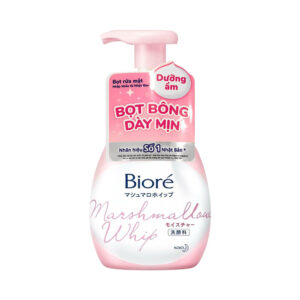 Sữa rửa mặt tạo bọt Bioré Marshmallow Dưỡng Ẩm 150ml - Hàng Nhật nội địa