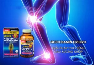 VIÊN UỐNG BỔ XƯƠNG KHỚP GLUCOSAMINE ORIHIRO 1500MG 950VIÊN