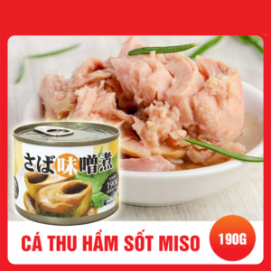 Cá thu hầm sốt miso 190g - Hàng Nhật nội địa