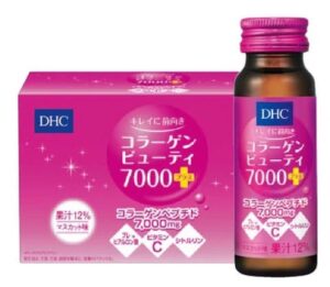 DHC- Nước Uống Bổ Sung Collagen Dưỡng Ẩm, Ngừa Lão Hoá 7000 Plus (Hộp 10 lọ x 50ml)