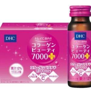 DHC- Nước Uống Bổ Sung Collagen Dưỡng Ẩm, Ngừa Lão Hoá 7000 Plus (Hộp 10 lọ x 50ml)