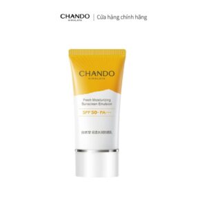 Sữa chống nắng hỗ trợ dưỡng trắng Chando Himalaya 40ml chứa niacinamide hàng chính hãng